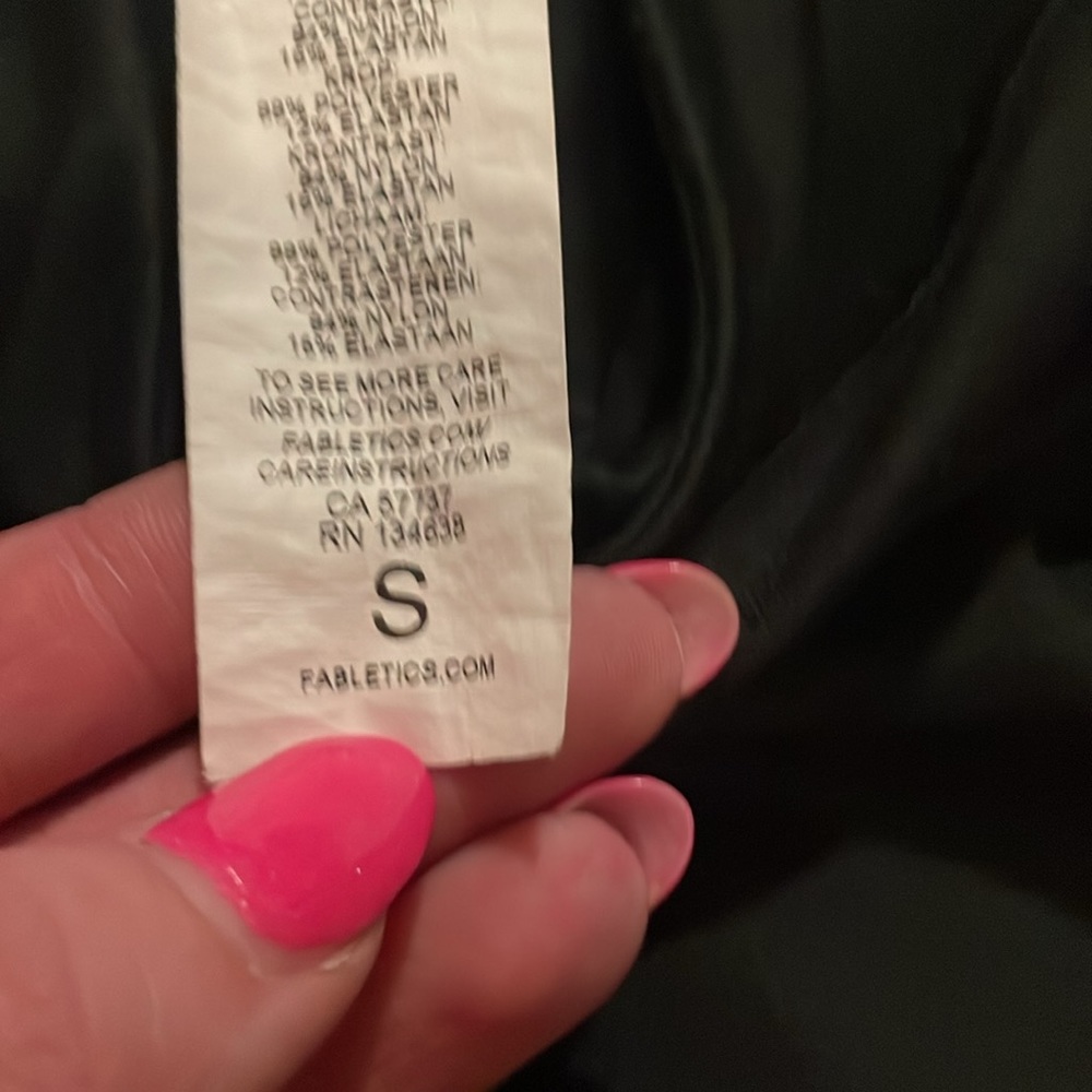 fabletics workout set bra and leggings - Picture 6 of 7